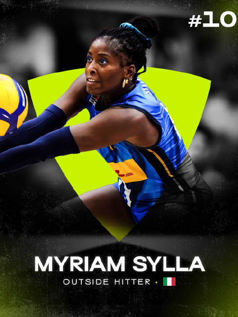2025世界十佳女排运动员 之：米里亚姆·希拉