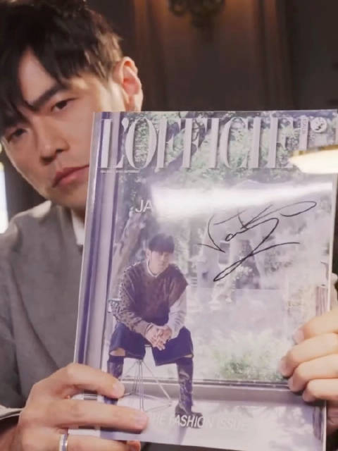 周杰伦《时装男士》封面人物拍摄花絮