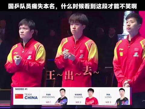 乒乓运动员，集体痛失原名