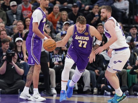 湖人赢球后，詹姆斯给球队下令，还确认了伤情，东契奇提出要求