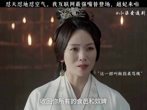 “怼天怼地怼空气，我互联网最强嘴替登场越妃来啦”