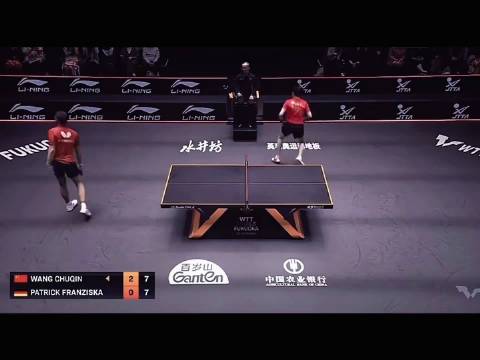 王楚钦只要有机会，就会使出王之爆冲，这一招太帅了，只要用出，就会得分