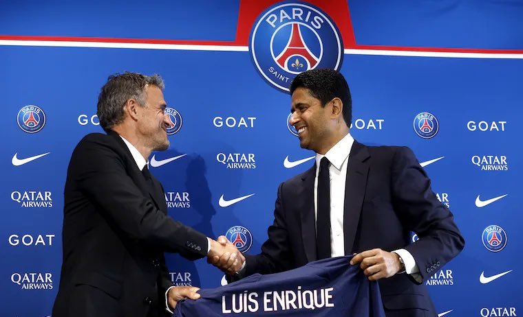 巴黎圣日耳曼考虑与路易斯·恩里克建立终身合作