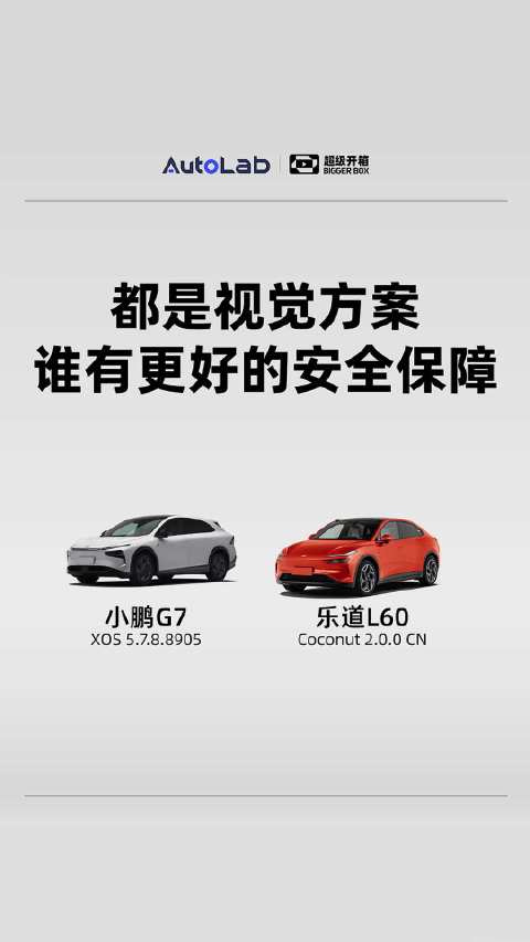 都是靠眼睛开车，小鹏和乐道谁的安全 buff 更足？