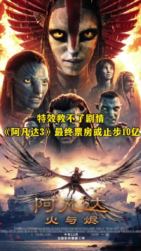 阿凡达3票房破4亿但不及预期，圣诞档仍居首