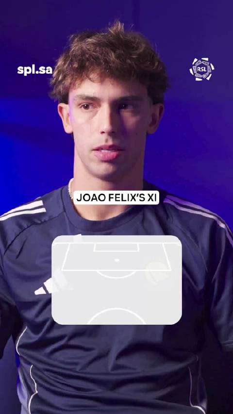 菲利克斯从他职业生涯中合作过的球员中选出了他心目中的最佳11人阵容