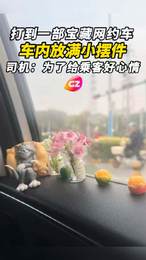 网友打到一部宝藏网约车，车内放满小摆件，司机：为了给乘客好心情