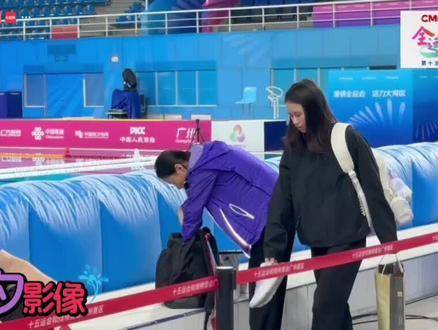 乐乐在全运会奋力拼搏，祝你健康完赛！