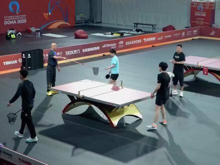 日媒直击：巴黎奥运金牌搭档合体训练中国最强混双组合出击！