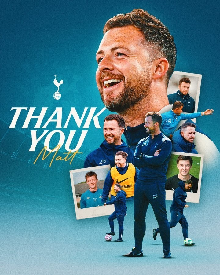 热刺官方：一线队助教韦尔斯离队，他将出任科罗拉多急流主帅