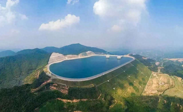 江苏国信溧阳抽水蓄能电站。 微信公众号“溧阳发布” 图