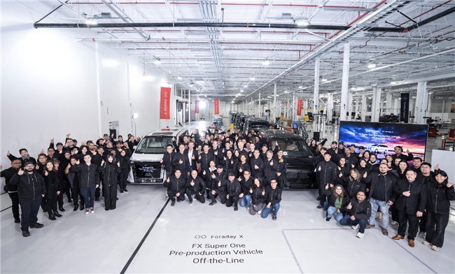 Faraday Future第二款车型量产下线！2026 CES期间将举行多个重磅活动