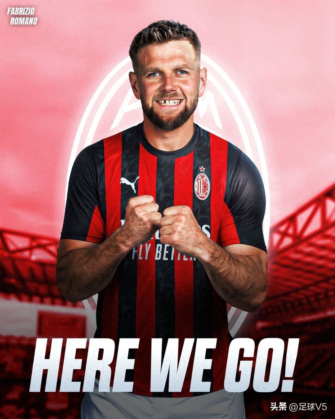 AC米兰神操作！零租借费押宝德国空霸，1300万买断条款