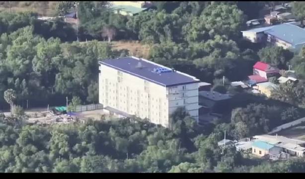 泰国军队今天再次袭柬埔寨 电诈与生命科学园