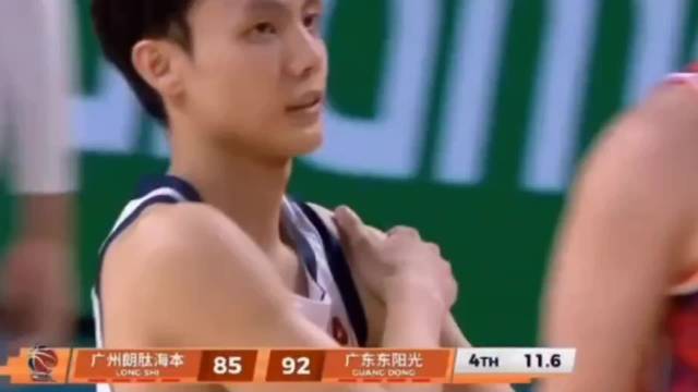 广东男篮客场93-85胜龙狮豪取5连胜，徐杰20分4抢断