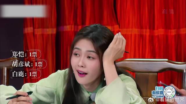 王菊投票靠女人的直觉，李晨不幸被选中，笑疯周深白鹿