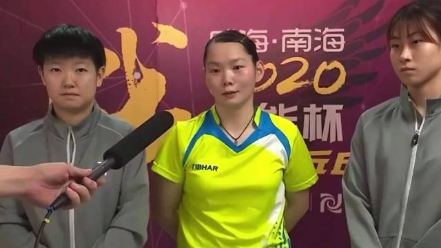 十年陪练无人识，一朝抗日天下知，国乒扫地僧何卓佳 孙颖莎