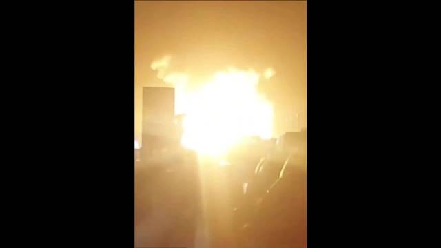 意大利卡塞塔省泰阿诺市高速公路发生剧烈爆炸，伤亡情况暂未公布