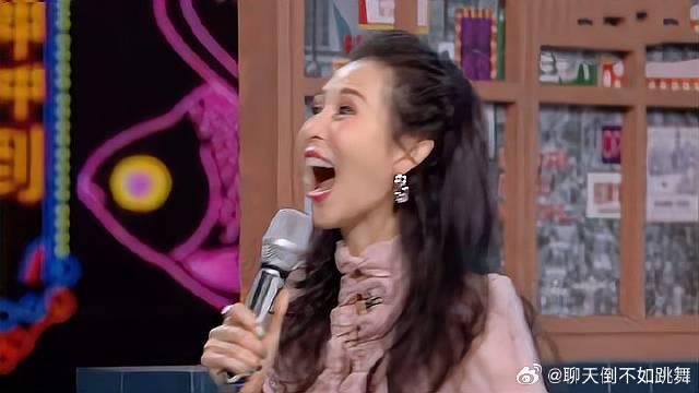 何炅当客人，不料小漾说的话，让蔡少芬瞬间笑岔气！