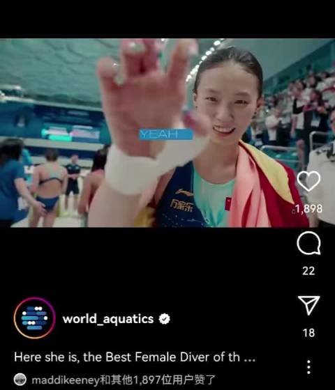 陈芋汐2025年斩获十四金闪耀赛场