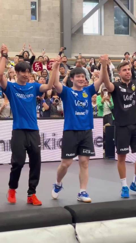 掌声未落，萨尔布吕肯的晚风都在为樊振东欢呼，每一帧都那么耀眼！