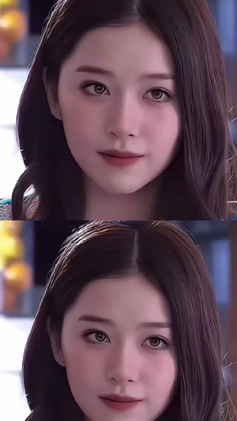 阚清子瞳色漂亮的像戴了美瞳