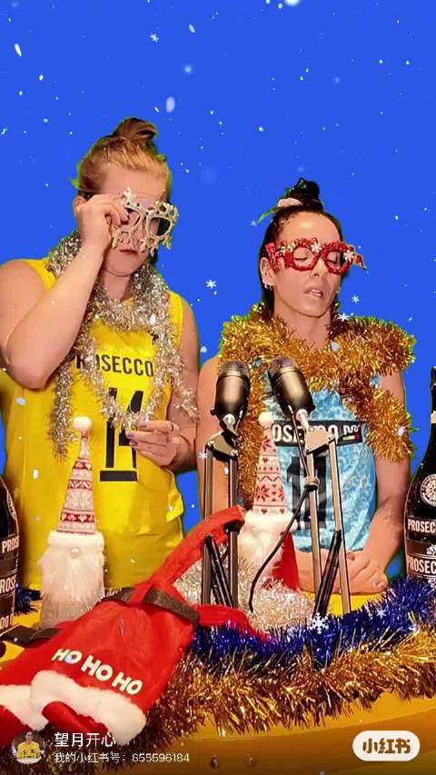 朱婷与队友共度圣诞平安夜