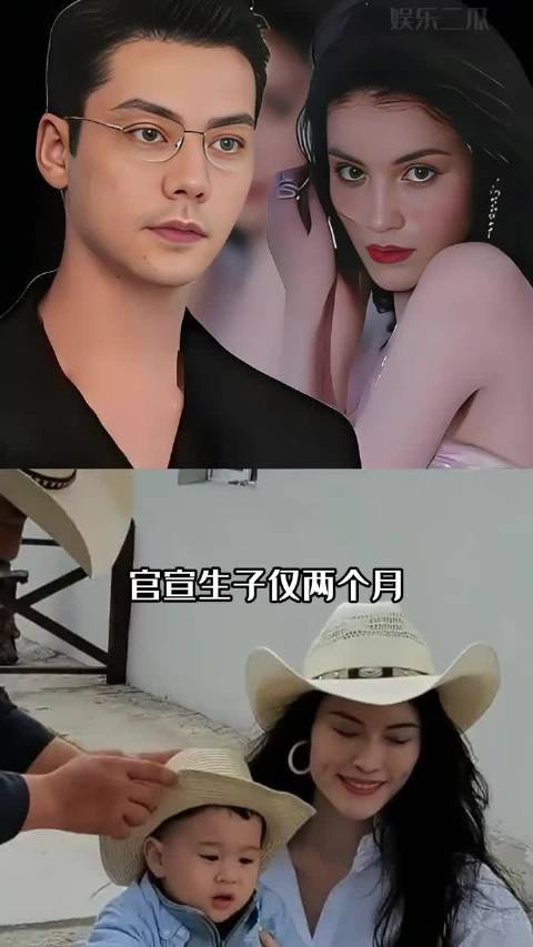 何穗产后两月登时尚芭莎封面，陈伟霆主动担育儿重任