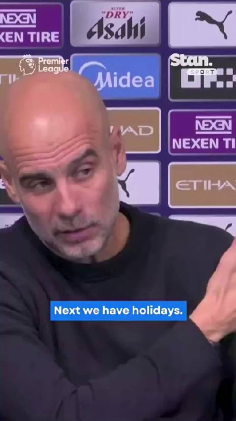 曼城3-0胜西汉姆，瓜迪奥拉称圣诞假期不训练