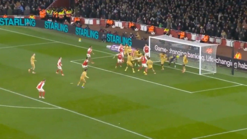 卡拉菲奥里vs水晶宫集锦，昨天他踢得左中卫