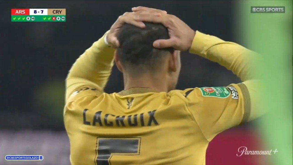 阿森纳点球8-7淘汰水晶宫晋级联赛杯四强