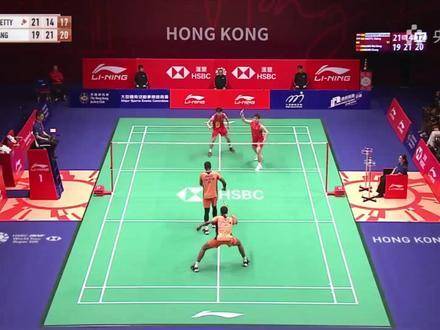 梁伟铿与王昶强势登顶，勇夺2025中国香港羽毛球公开赛男双桂冠！