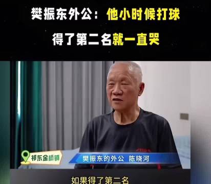 樊振东坦言大满贯背后也收获所有亚军