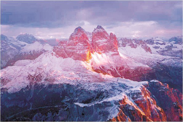 雪后初霁（摄于意大利）