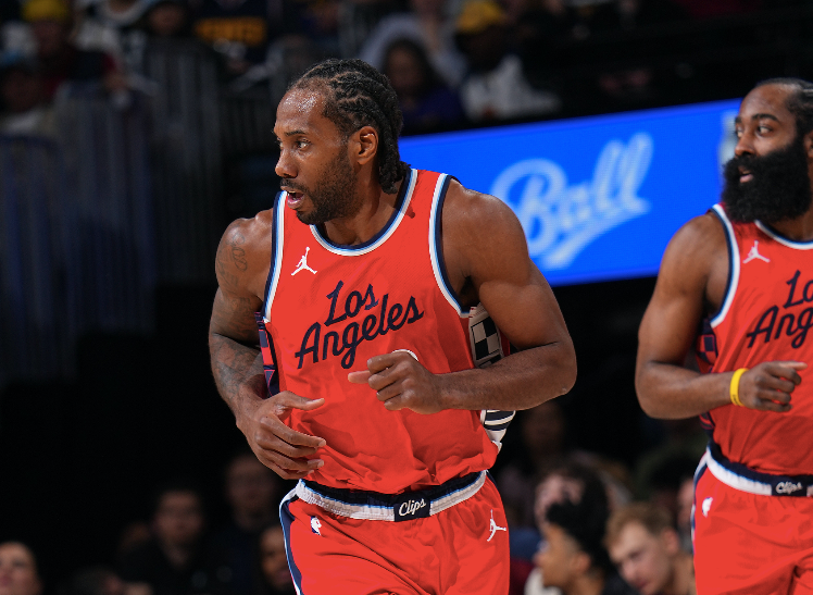 伦纳德生涯第9次砍下40+，上一次是在23年12月