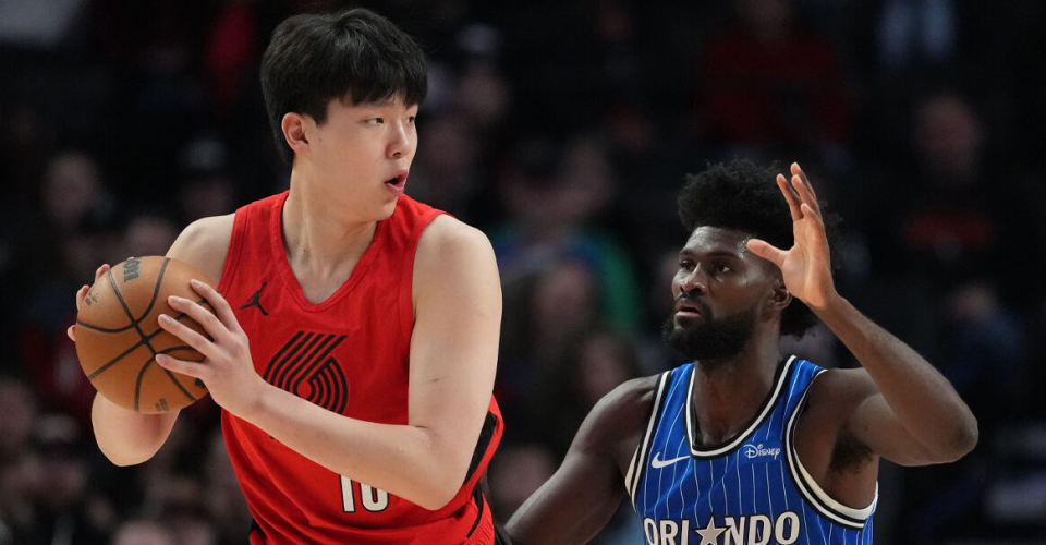 贝恩23+4+5杨瀚森4分 魔术客场险胜开拓者