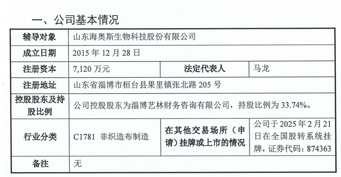 海奥斯筹划北交所IPO：双汇肠衣供应商，毛利率近40%