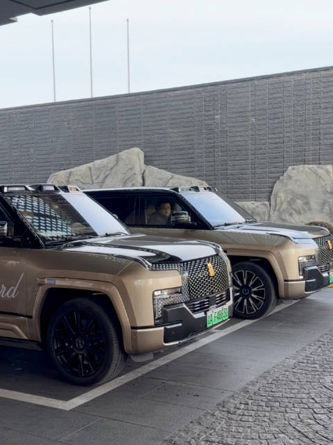 顶级大佬的统一座驾居然都是仰望U8，跟商量好的一样