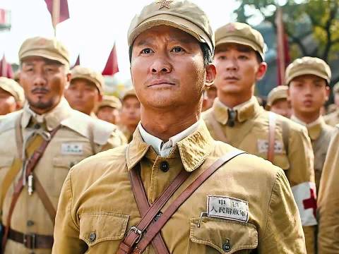 《长津湖》集结吴京易烊千玺等众星演绎雪地战役