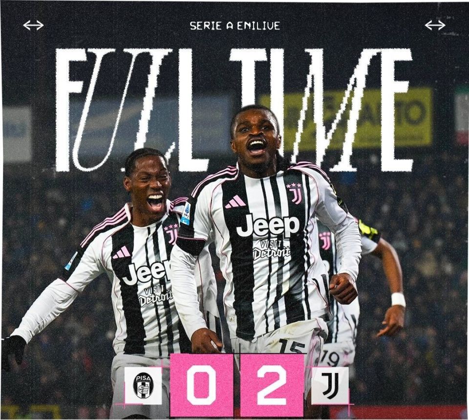 意甲积分榜：尤文3连胜多赛2场暂列第三，距榜首国米1分