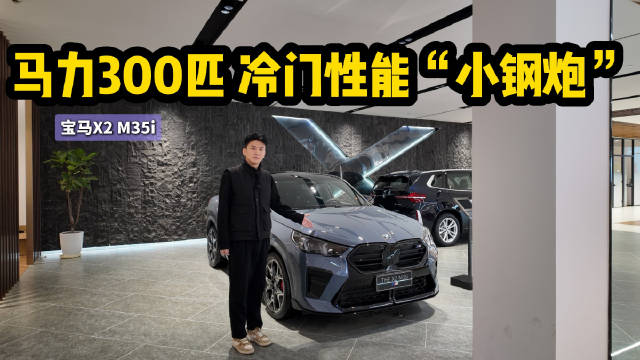 视频：马力300匹 冷门性能“小钢炮” 宝马X2 M35i适合什么人群入手？