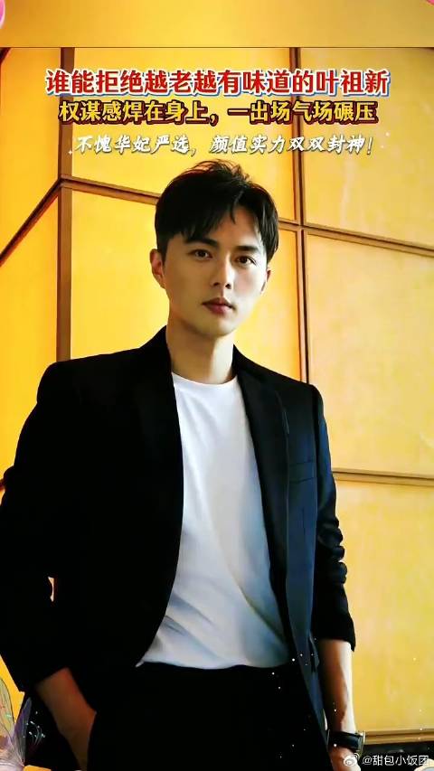 谁懂？叶祖新一出场权谋味直接拉满，越老越有味道