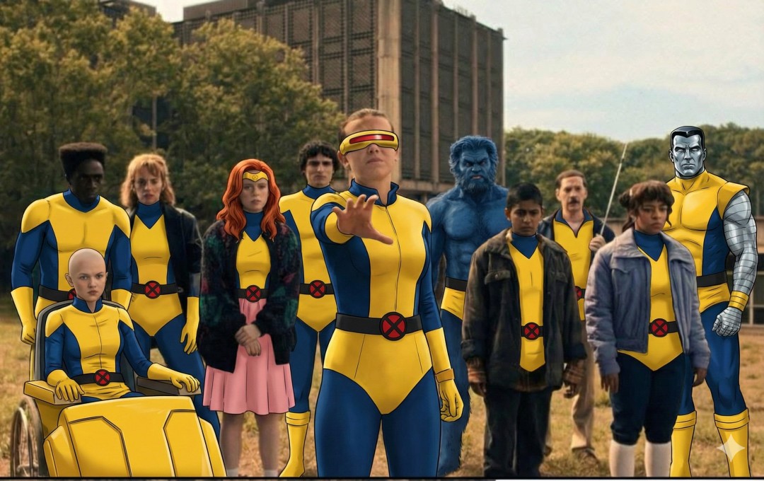 《怪奇物语》翻车名场面 被网友恶搞成复联5：X战警