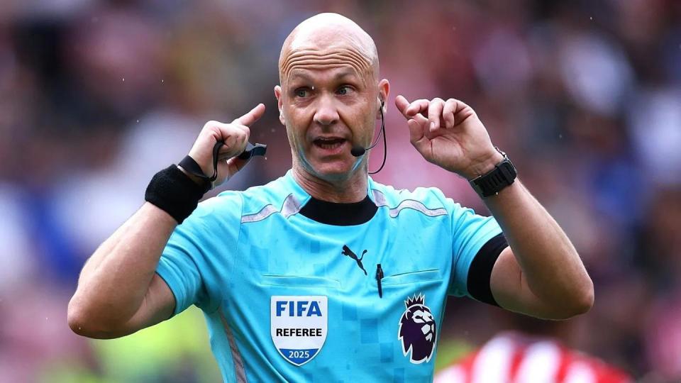 英超第21轮裁判：安东尼-泰勒执法阿森纳vs利物浦