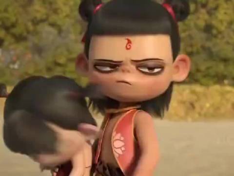 吒儿这小坏小坏的样子太可爱了