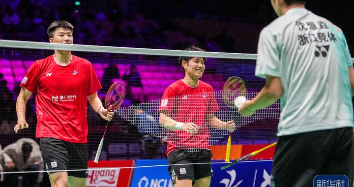 体育｜中国羽毛球俱乐部超级联赛：厦门银行胜浙江竞体