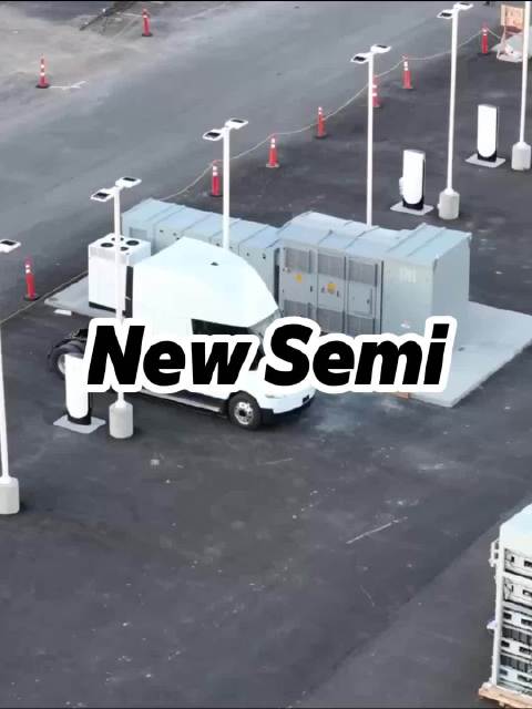 新款特斯拉Semi首次被拍到