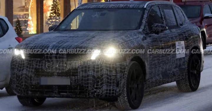 第5代宝马X5路试曝光 宽体+增程暗藏豪华SUV进化密码