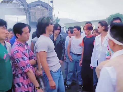 他就是陈浩南 铜锣湾的老大！郑伊健···