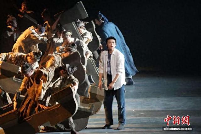 1月2日晚，舞剧《永乐未央》结束为期4天的山西演出。图为舞剧《永乐未央》剧照。 山西大剧院供图